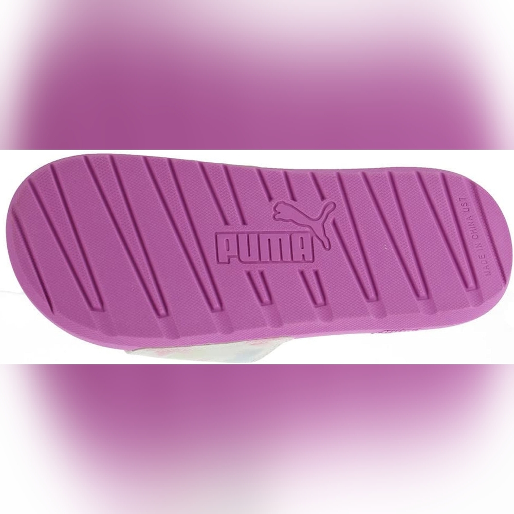 Puma Womens Cool Cat Pink Bleached Bright Slide Sandals Size 8 - Picture 6 of 6